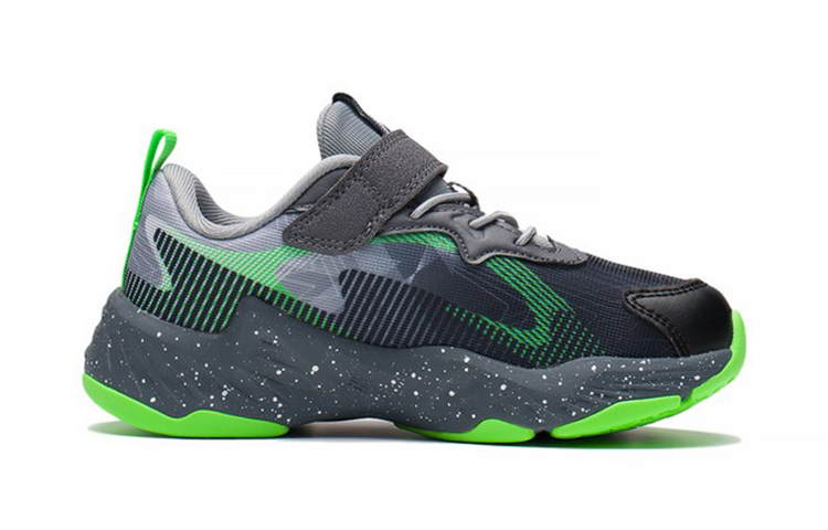 (PS) Li-Ning Running Shoe 'Black Grey Green' 圖 2