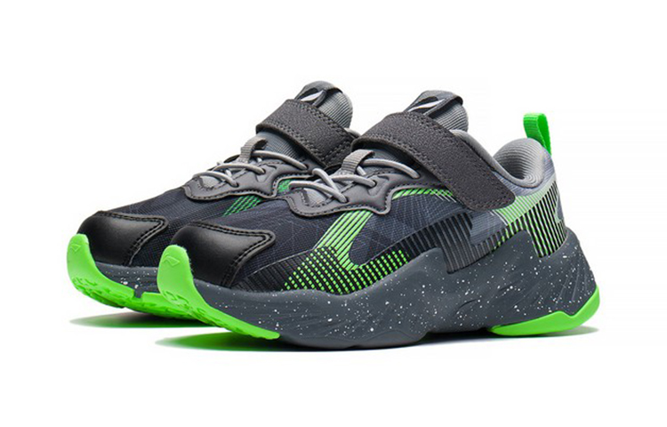 (PS) Li-Ning Running Shoe 'Black Grey Green' 圖 3