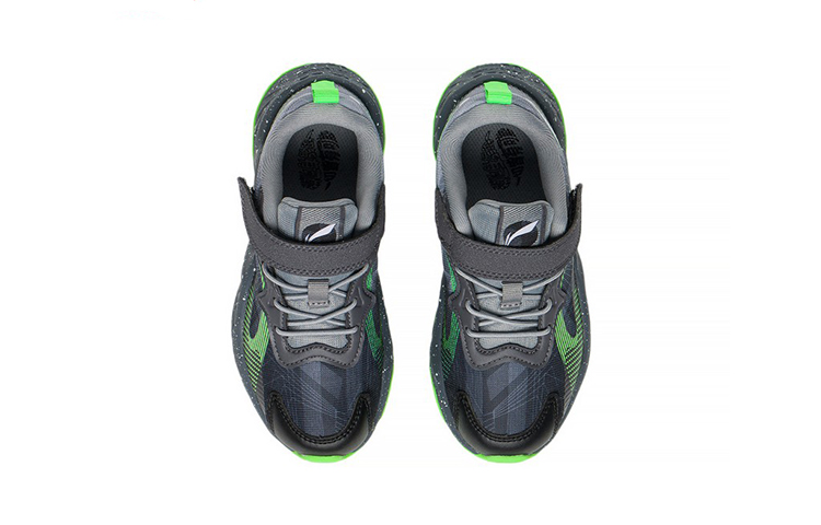 (PS) Li-Ning Running Shoe 'Black Grey Green' 圖 4