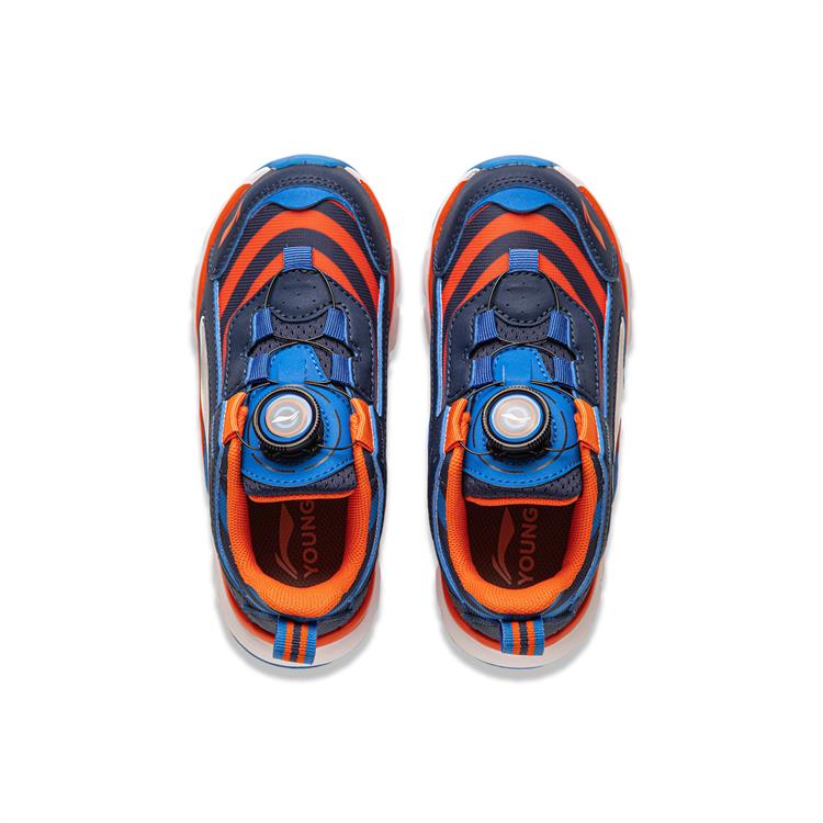 Shop (PS) Zapatillas para Correr Li-Ning 'Azul Marino-Naranja' YKNU090-1