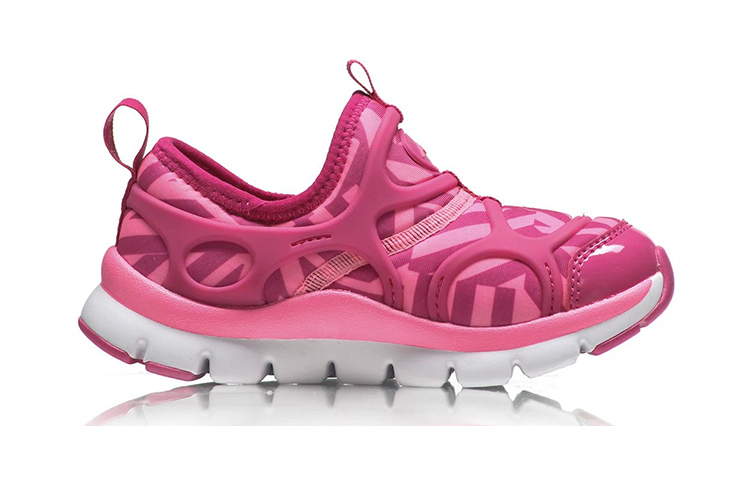 Order 中童 LiNing李宁 減震回彈 低筒 兒童跑步鞋 粉色