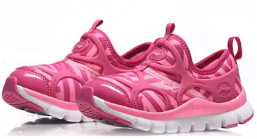 Lookbook (PS) Zapatillas de Correr Li-Ning 'Rosa Amortiguación Rebote Bajo' YKAP154-24