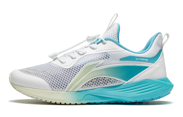 Buy 大童 LiNing李寧 舒適 耐磨 低幫 兒童跑步鞋 白藍色