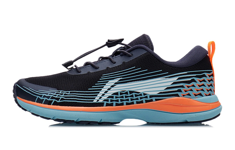 (PS) Li-Ning Running Shoe Low 'Black Blue'