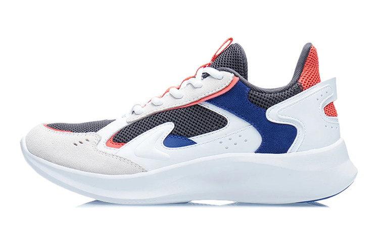 Buy (PS) Zapatillas de Running Li-Ning Bajas 'Blanco Negro Azul' YKCR210-5