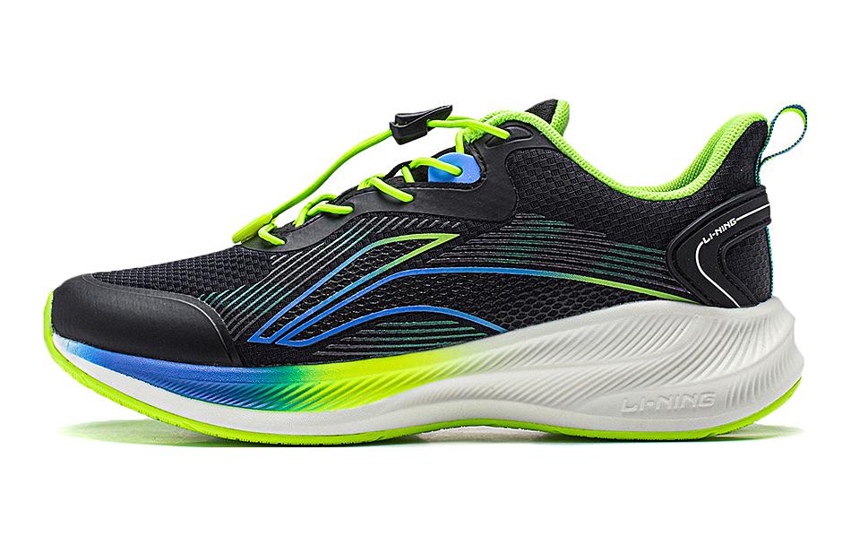 Buy 大童 李寧兒童 舒適 防滑耐磨 低幫 兒童跑步鞋 黑色