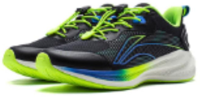 大童 李寧兒童 舒適 防滑耐磨 低幫 兒童跑步鞋 黑色 Lookbook 大童 李寧兒童 舒適 防滑耐磨 低幫 兒童跑步鞋 黑色