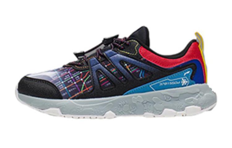 (Preschool) Li-Ning Running Shoes 'Black Blue' YKFS070-3