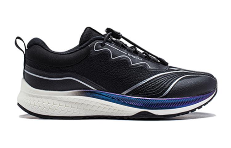 Order (PS) 李寧ランニングシューズ 「黒快適」 (Riningu Ranningushūzu "Kuro Kaiteki") YKFT086-1