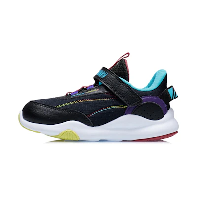 (PS) Li-Ning Running Shoes 'Black Shock-Absorbent Low'