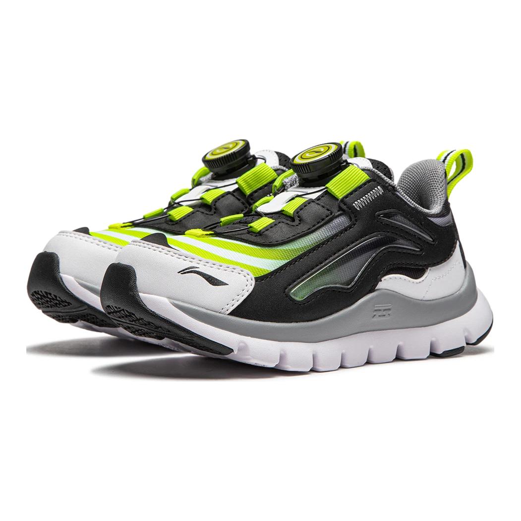 Lookbook (PS) Zapatillas para Correr Li-Ning 'Negro Blanco Verde' YKNU090-3