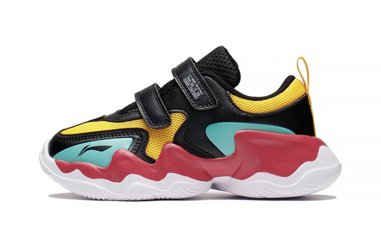 (PS) Li-Ning Running Shoes 'Black Yellow'