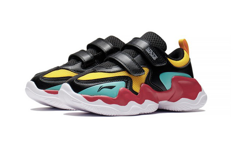 (PS) Li-Ning Running Shoes 'Black Yellow' 圖 3