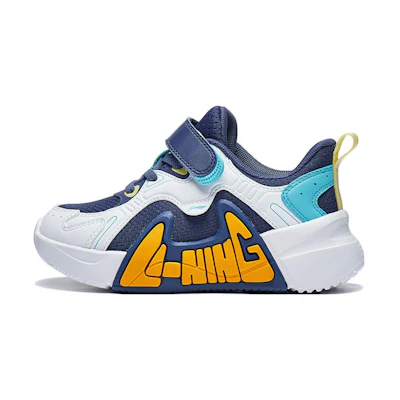 (PS) Li-Ning Running Shoes 'Blue and White'