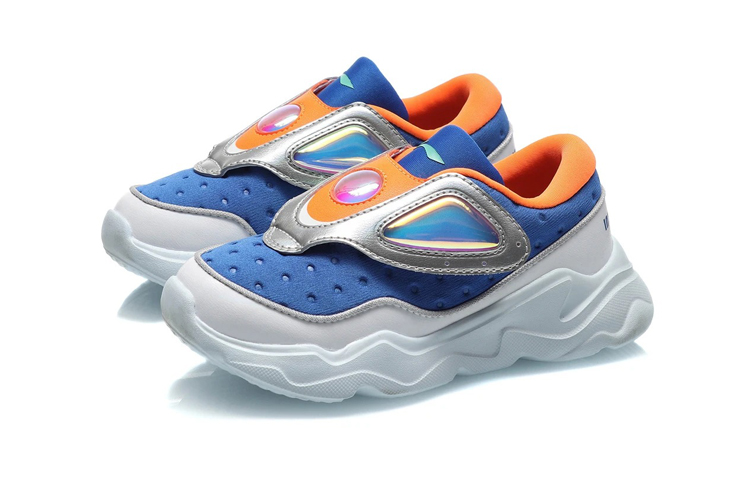 Lookbook (PS) 李宁 跑鞋 '蓝白色' YKNQ108-19