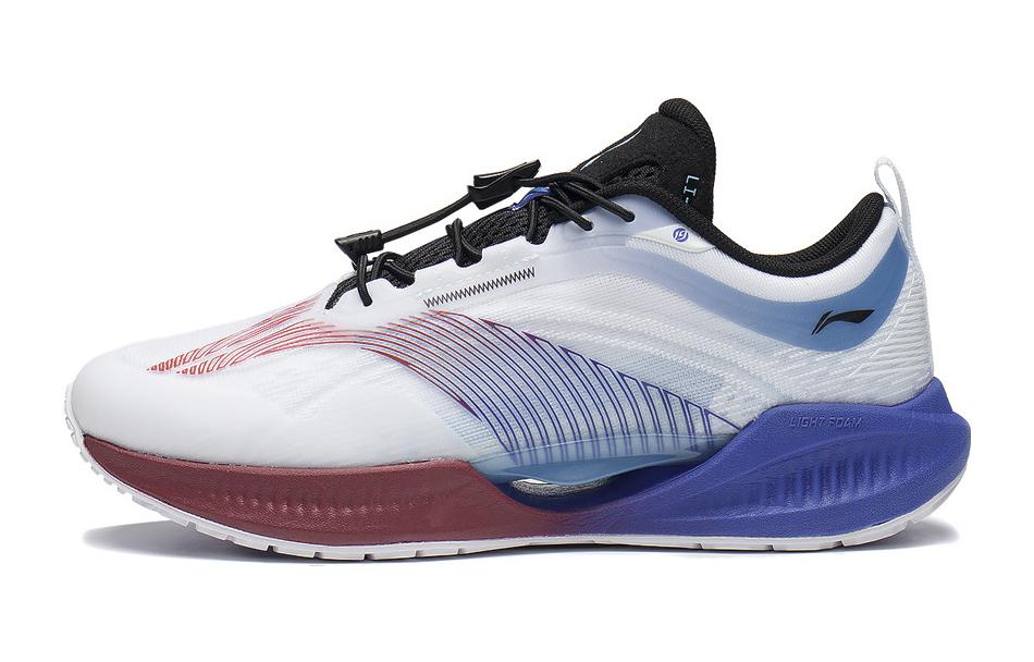 Buy (PS) Li-Ning Sepatu Lari 'Biru Putih' YKFS066-51