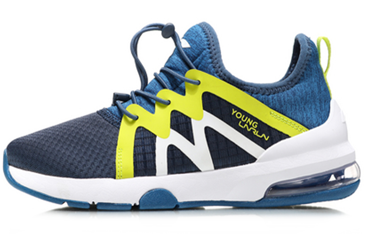 Buy (PS) Zapatillas para Correr Li-Ning 'Azul Amarillo' YKFN082-1