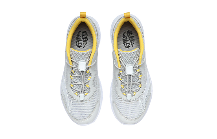 (PS) Li-Ning Running Shoes 'Grey Yellow' 圖 4