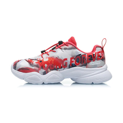 (PS) Li-Ning Running Shoes 'Koi Ink Red and White'