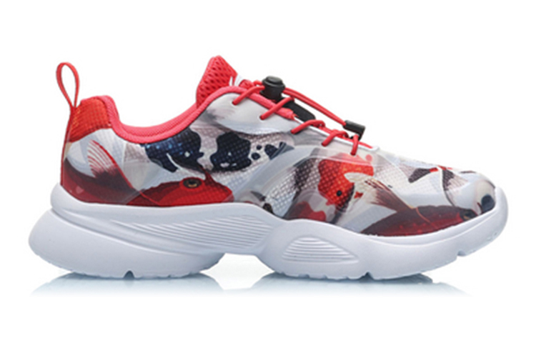 (PS) Li-Ning Running Shoes 'Koi Ink Red and White' 圖 2