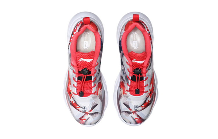 (PS) Li-Ning Running Shoes 'Koi Ink Red and White' 圖 4
