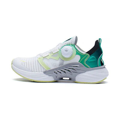 (PS) Li-Ning Running Shoes 'White Green'