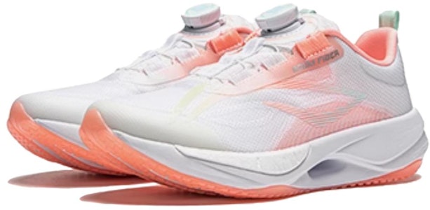 (PS) Zapatillas para Correr Li-Ning 'Blanco Rosa' YKFU034-6 Lookbook (PS) Zapatillas para Correr Li-Ning 'Blanco Rosa' YKFU034-6