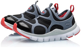 中童 LiNing李寧 防滑耐磨 低筒 跑步鞋 黑灰 Lookbook 中童 LiNing李寧 防滑耐磨 低筒 跑步鞋 黑灰