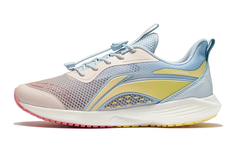 Buy (PS) Zapatillas de Running Li-Ning Bajas 'Azul-Amarillo' YKFS048-4