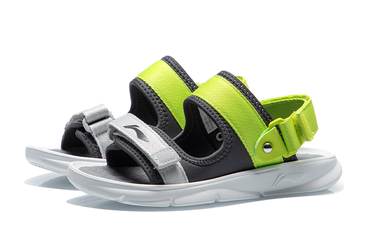 Lookbook (Preschool) Li-Ning Sandal 3.0 'Gou Chao Black Green' YKUR022-7
