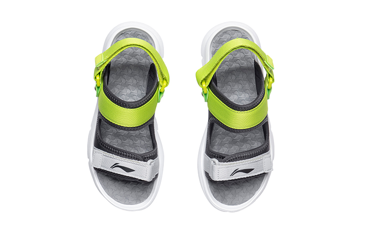 Shop (Preschool) Li-Ning Sandal 3.0 'Gou Chao Black Green' YKUR022-7