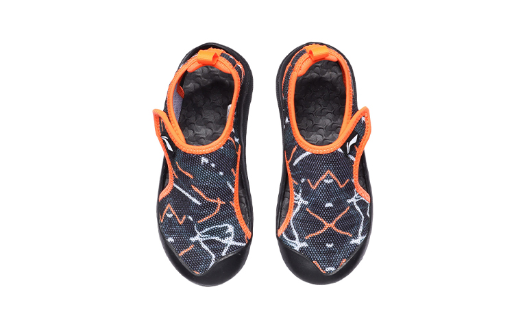 Shop (PS) Sandal Li-Ning 'Hitam Oranye' YKKQ018-13