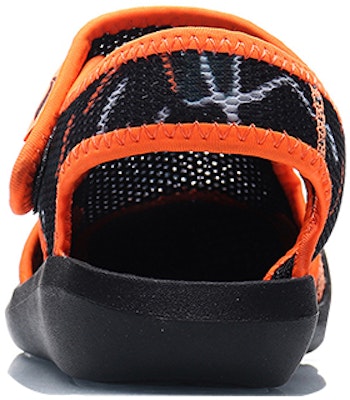 (PS) 李寧サンダル 黒/オレンジ YKUQ058-3 Shop (PS) 李寧サンダル 黒/オレンジ YKUQ058-3