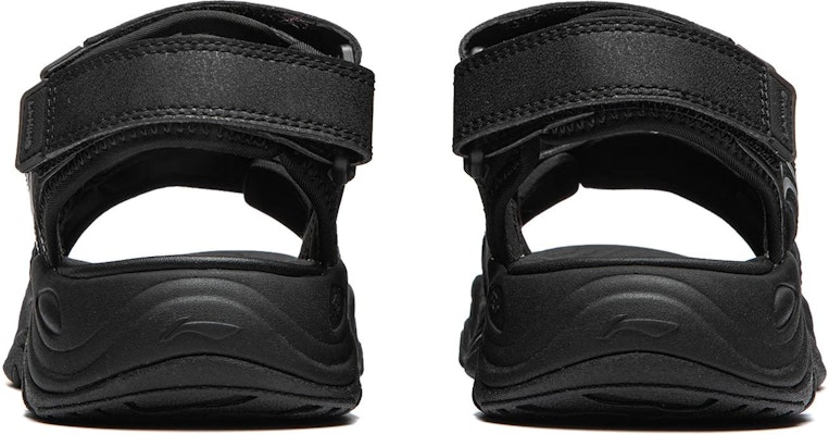(PS) Sandal Li-Ning 'Hitam Perak' YKUU022-1 Details for (PS) Sandal Li-Ning 'Hitam Perak' YKUU022-1