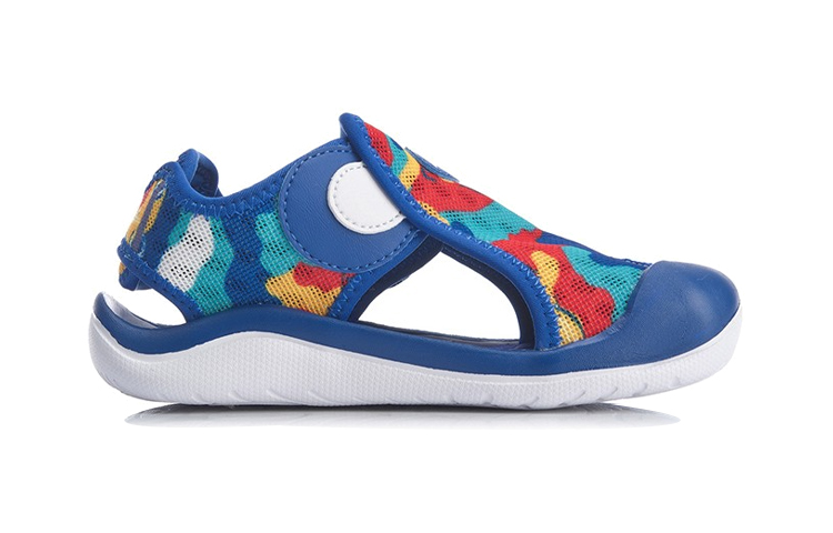 Order (PS) Sandal Li-Ning 'Biru Camo' YKKQ014-3