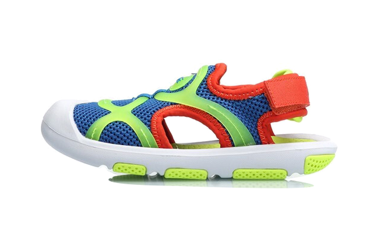 (Preschool) Li-Ning Sandal 'Blue Green Red' YKAP108-3