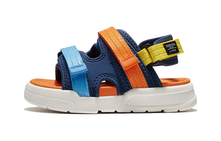 (Preschool) Li-Ning Sandal 'Blue Orange' YKKS020-3