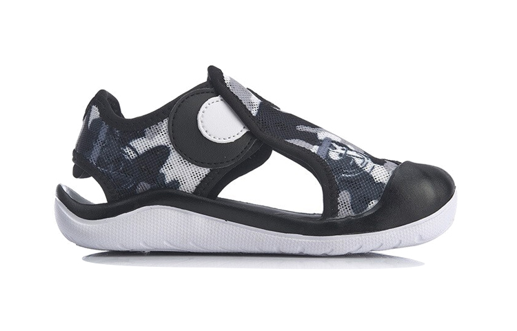 Order (PS) Sandal Li-Ning 'Camo Hitam Abu' YKKQ014-1