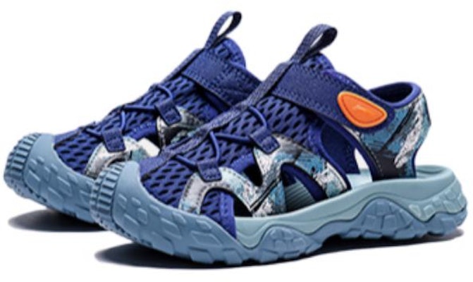 (Preschool) Li-Ning Sandal 'Deep Blue' YKKS006-5 Lookbook (Preschool) Li-Ning Sandal 'Deep Blue' YKKS006-5