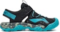 Order (PS) Sandal Li-Ning 'Hitam Biru' YKUT032-1