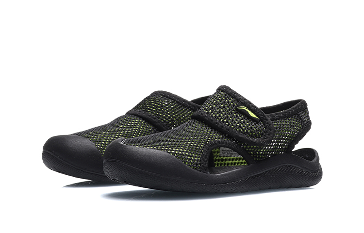 Lookbook (PS) Sandal Li-Ning 'Hitam Hijau' YKKQ002-5