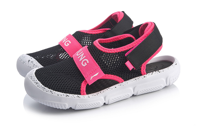 Lookbook (PS) 리닝 샌들 '블랙핑크' (Li-Ning sandal 'Black Pink') YKUQ018-6