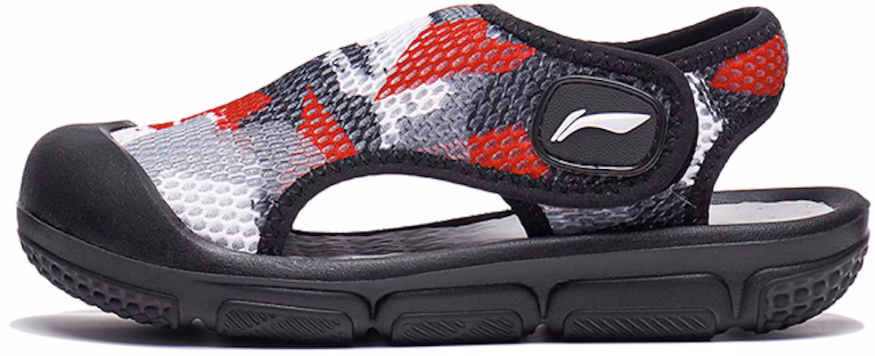 (Preschool) Li-Ning Sandals 'Black Red' YKKT014-5 Buy (Preschool) Li-Ning Sandals 'Black Red' YKKT014-5