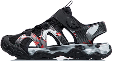 (Preschool) Li-Ning Sandals 'Black Red Camo' YKUR012-5 (Preschool) Li-Ning Sandals 'Black Red Camo' YKUR012-5