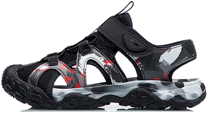 (PS) Sandal Li-Ning 'Hitam Merah Camo' YKUR012-5 Buy (PS) Sandal Li-Ning 'Hitam Merah Camo' YKUR012-5