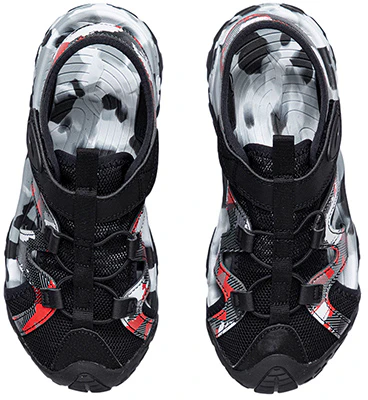 (PS) Sandal Li-Ning 'Hitam Merah Camo' YKUR012-5 Shop (PS) Sandal Li-Ning 'Hitam Merah Camo' YKUR012-5