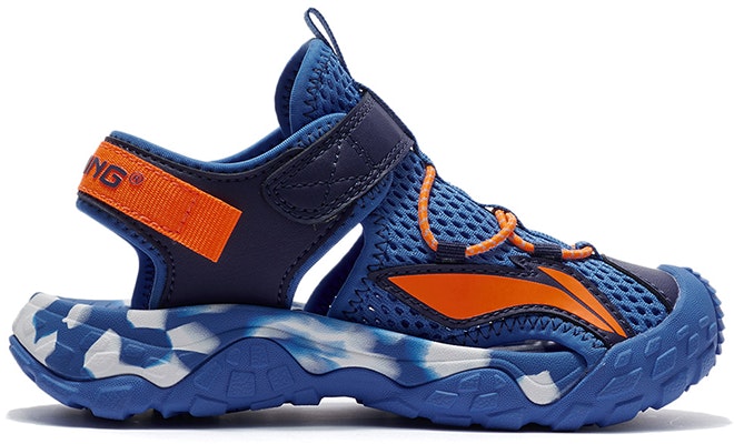 (Preschool) Li-Ning Sandals 'Blue Orange Alphabet' YKKS016-23 Order (Preschool) Li-Ning Sandals 'Blue Orange Alphabet' YKKS016-23