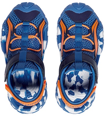 (Preschool) Li-Ning Sandals 'Blue Orange Alphabet' YKKS016-23 Lookbook (Preschool) Li-Ning Sandals 'Blue Orange Alphabet' YKKS016-23