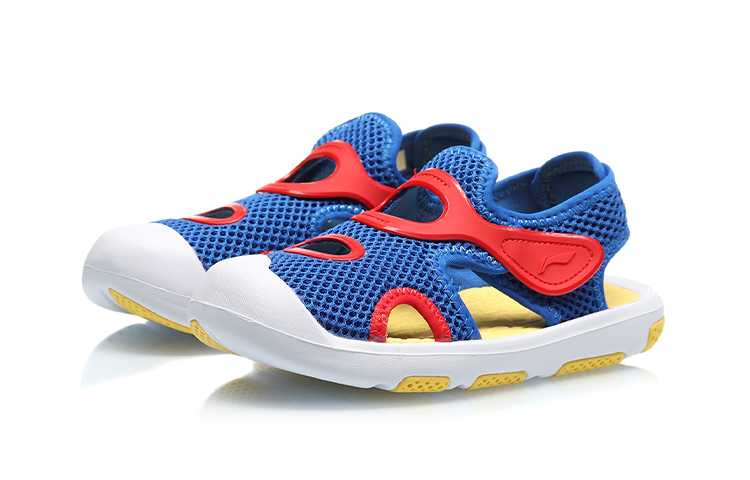 Lookbook (PS) Sandal Li-Ning 'Biru Merah' YKKQ008-3