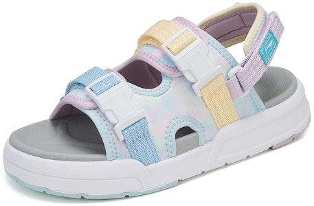 大童 李寧兒童 舒適 防滑耐磨兒童涼鞋 藍黃紫 Lookbook 大童 李寧兒童 舒適 防滑耐磨兒童涼鞋 藍黃紫